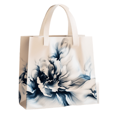 Floral Print Tote