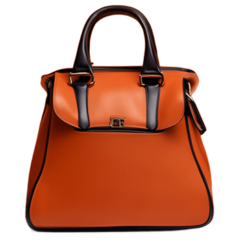 Orange Satchel Bag